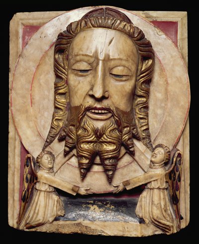 Head of John the Baptist on a Dish, Nottingham, c.1450-1500 by English School